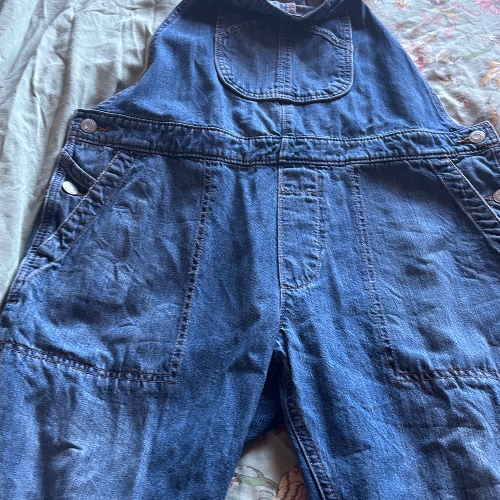 GAP Classic Blue Denim Overalls